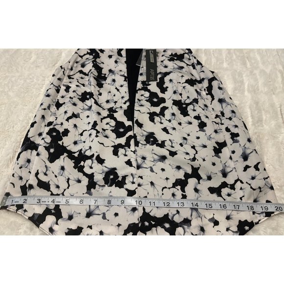 APT. 9 Sleeveless Floral Blouse w/Lining 100% Polyester Women's Size PM (READ) - Picture 14 of 16
